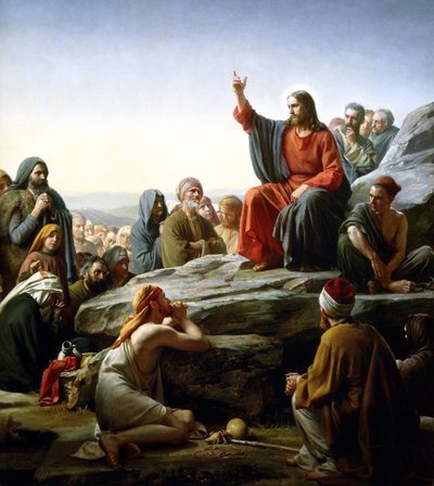 Carl Bloch Sermon sur la montagne