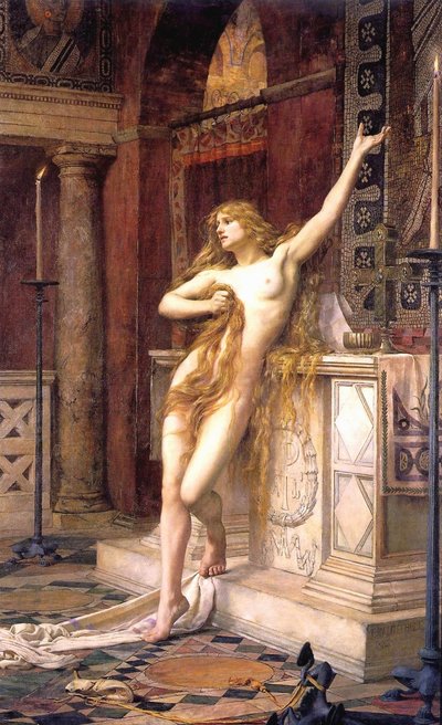 Charles W. Mitchell Hypatia (1885)