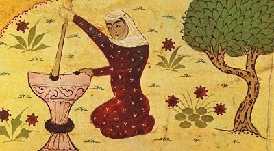 Rābiʿa al-ʿAdawiyya miniature anonyme