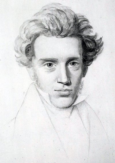 Søren Kierkegaard (N. C. Kierkegaard, c. 1840)